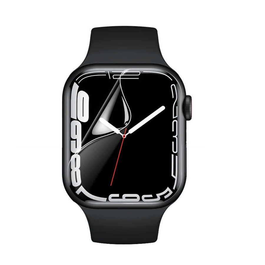 Go-Des Apple Watch 7 45mm 2 in 1 Ekran Koruyucu - 6 Go-Des Apple Watch 7 45mm 2 in 1 Ekran Koruyucu - 6